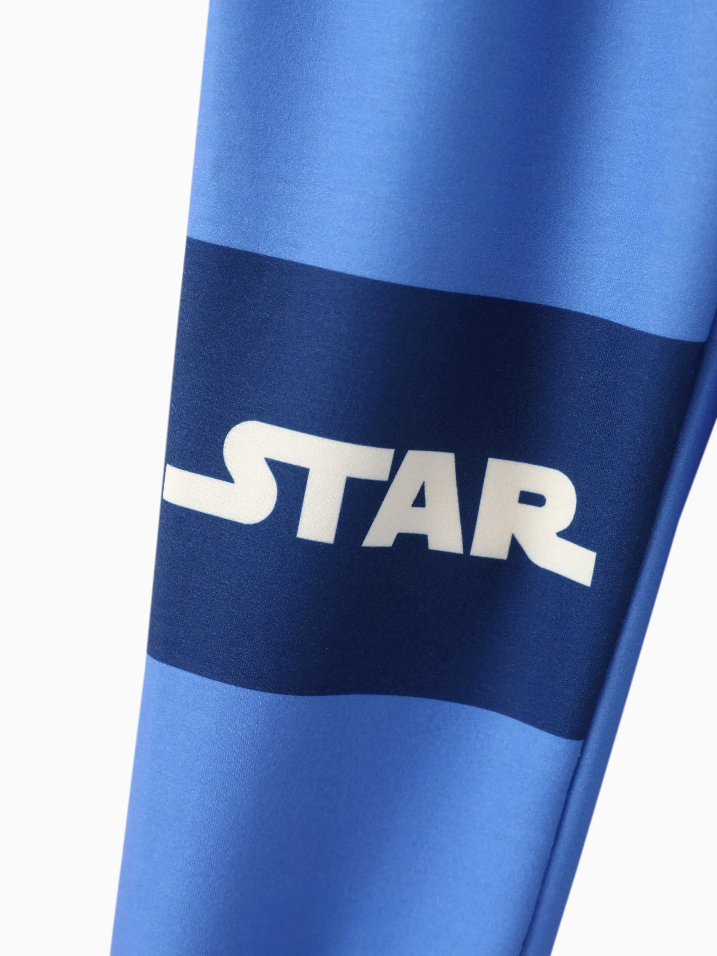 Star Wars Toddler/Kids Boy 2pcs Darth Vader Ribbed Cuffs Top and Pants Sets Blue - Image 12