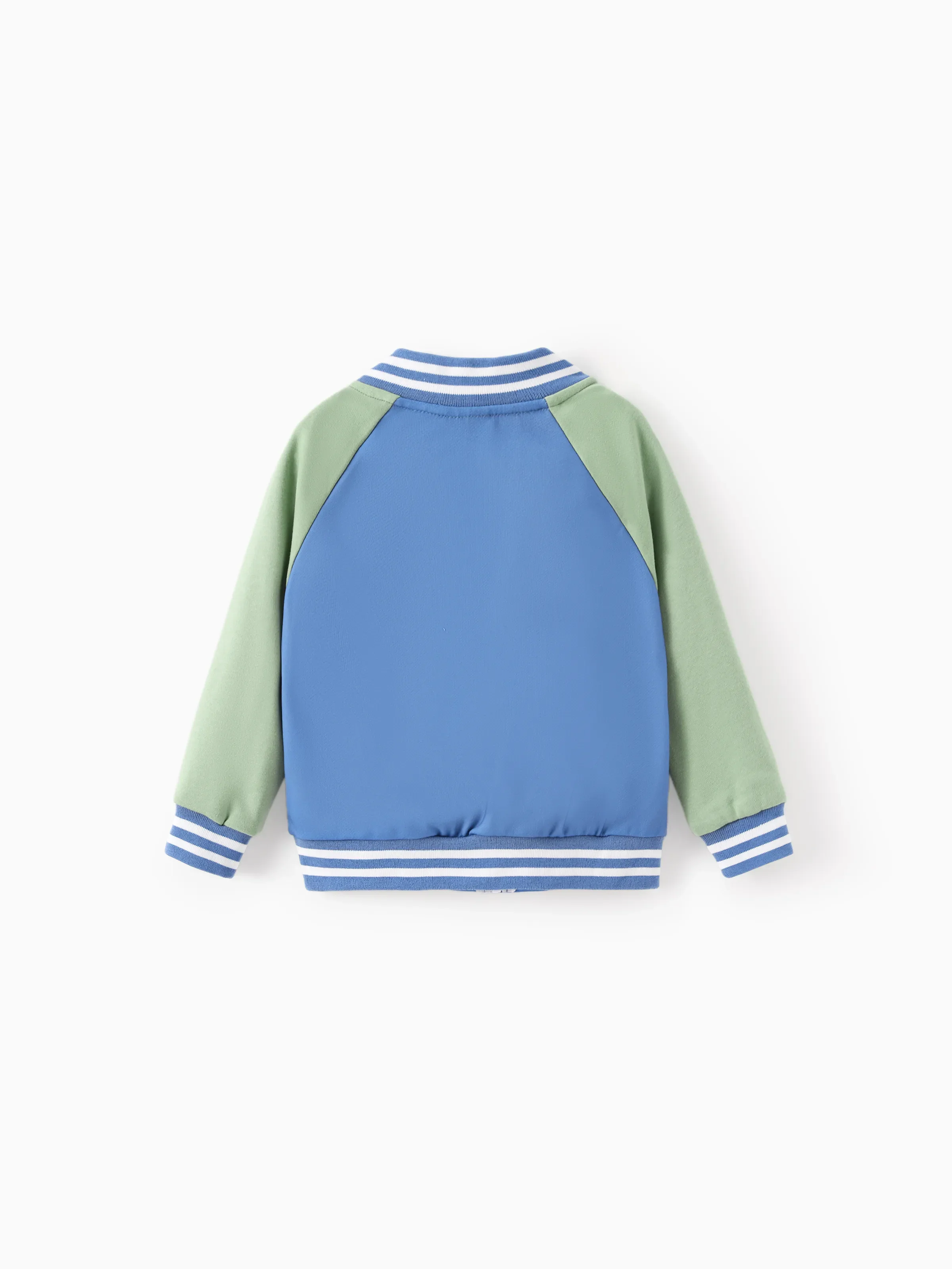 Star Wars Toddler/Kids Boy Darth Vader Childlike Character Graphic Colorblock Bomber Jacket Blue - Image 3