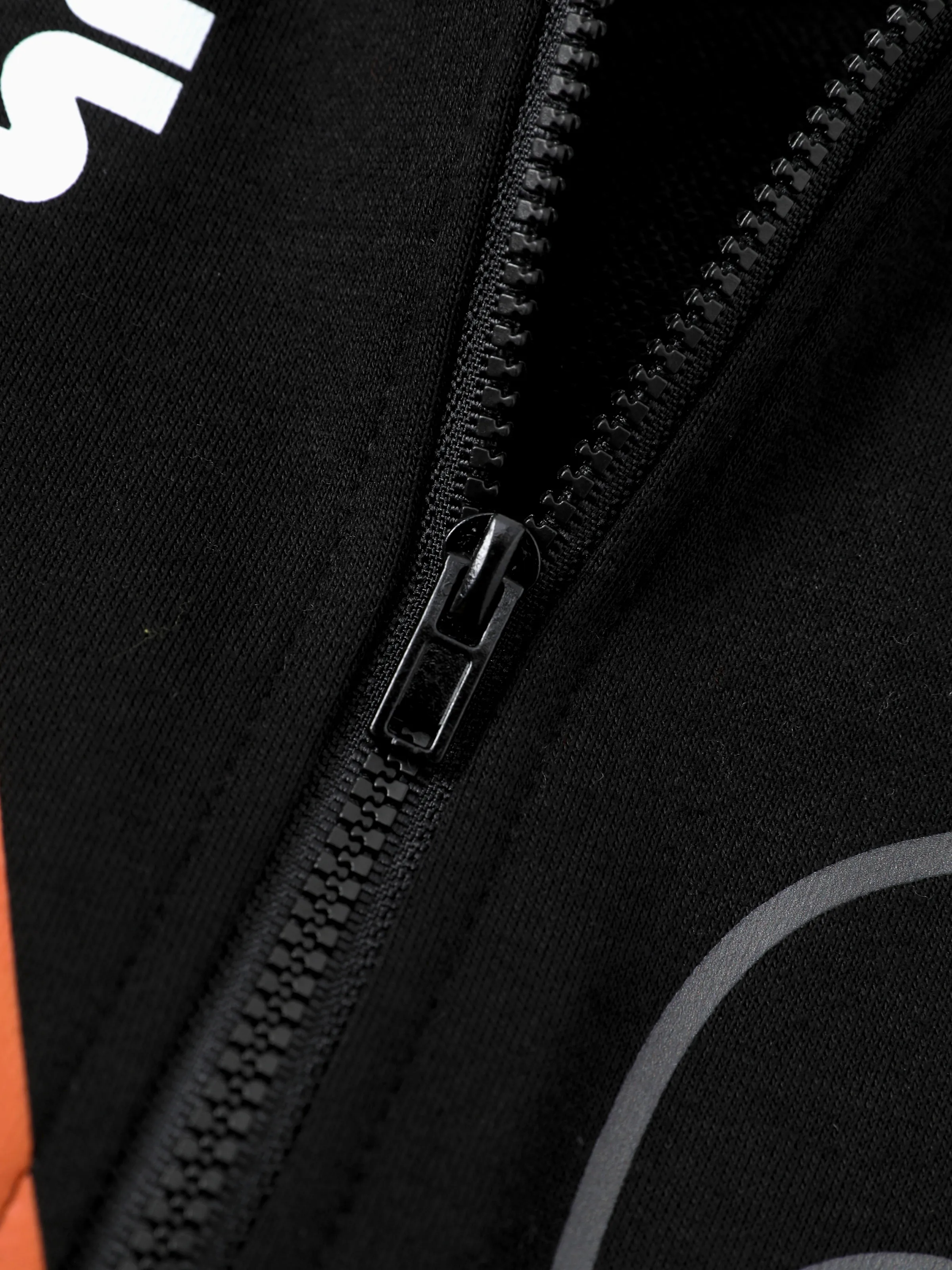 Star Wars Toddler/Kids Boy Grogu Knit Fabric Zip-up Hoodie Jacket Black - Image 6