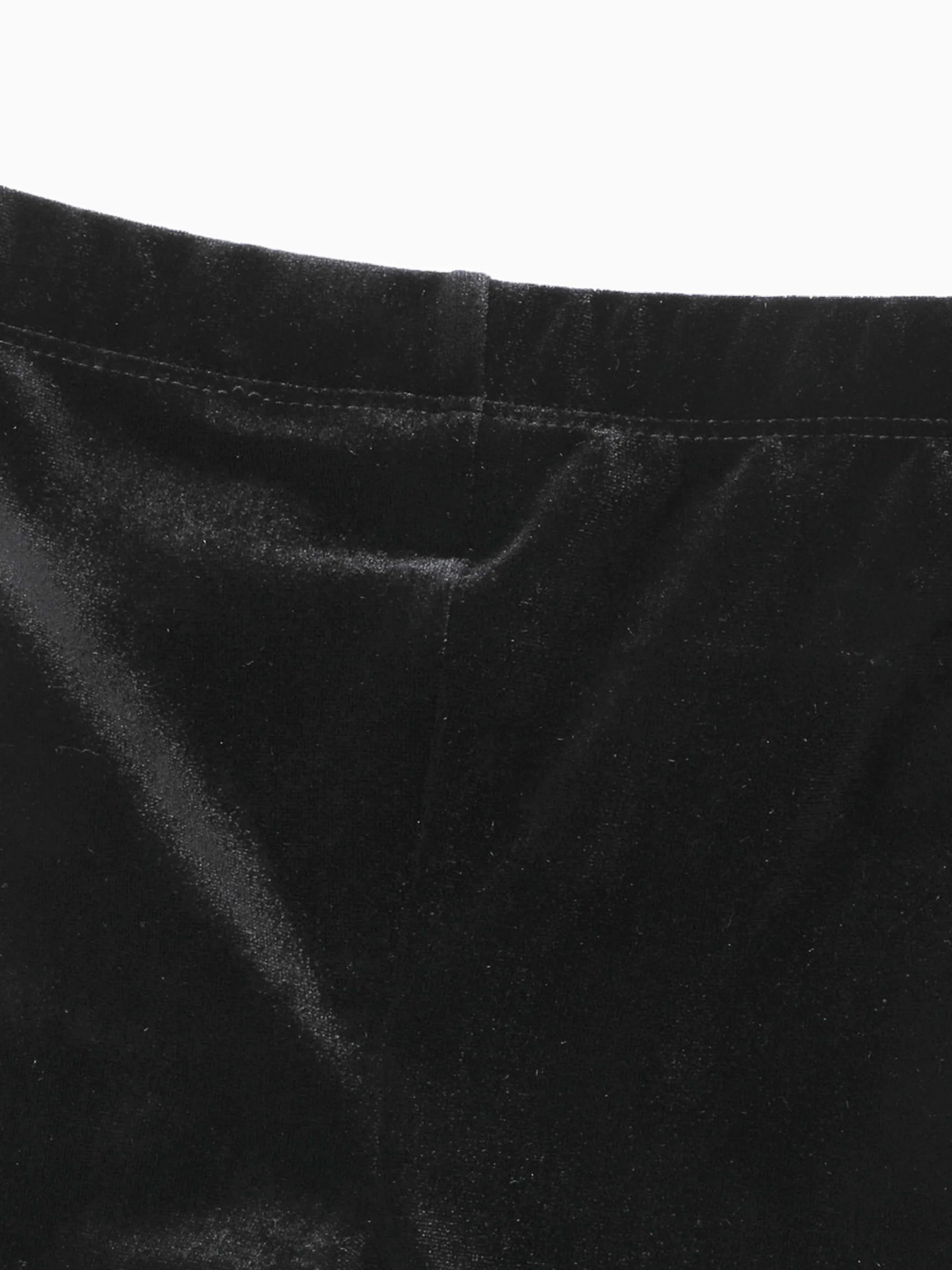 Toddler Girl Avant-garde Horn Edge Sweatpants Black - Image 3
