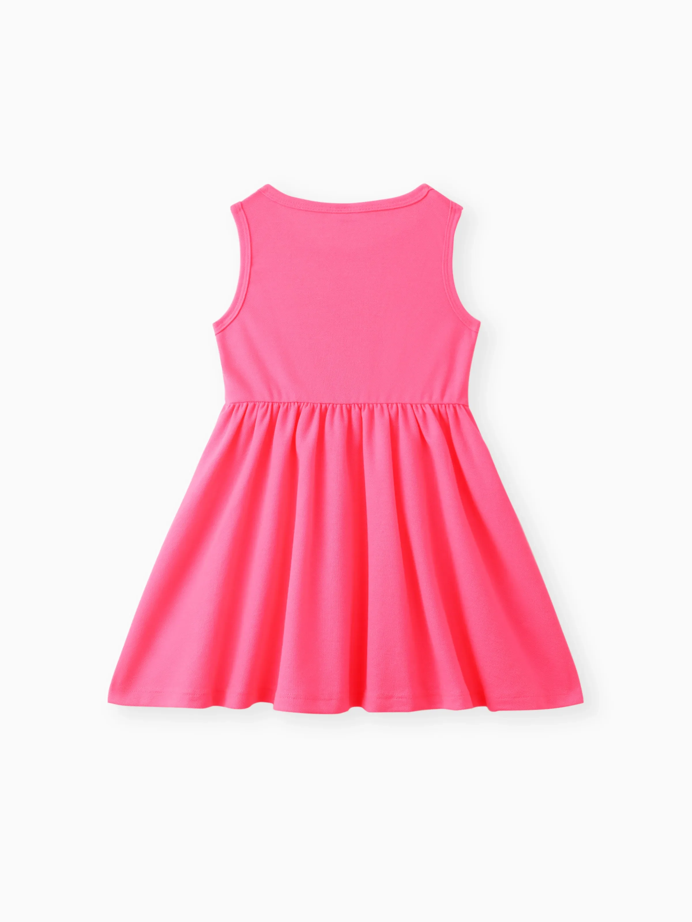 Toddler Girl Butterfly Print Tank Dress Roseo - Image 6