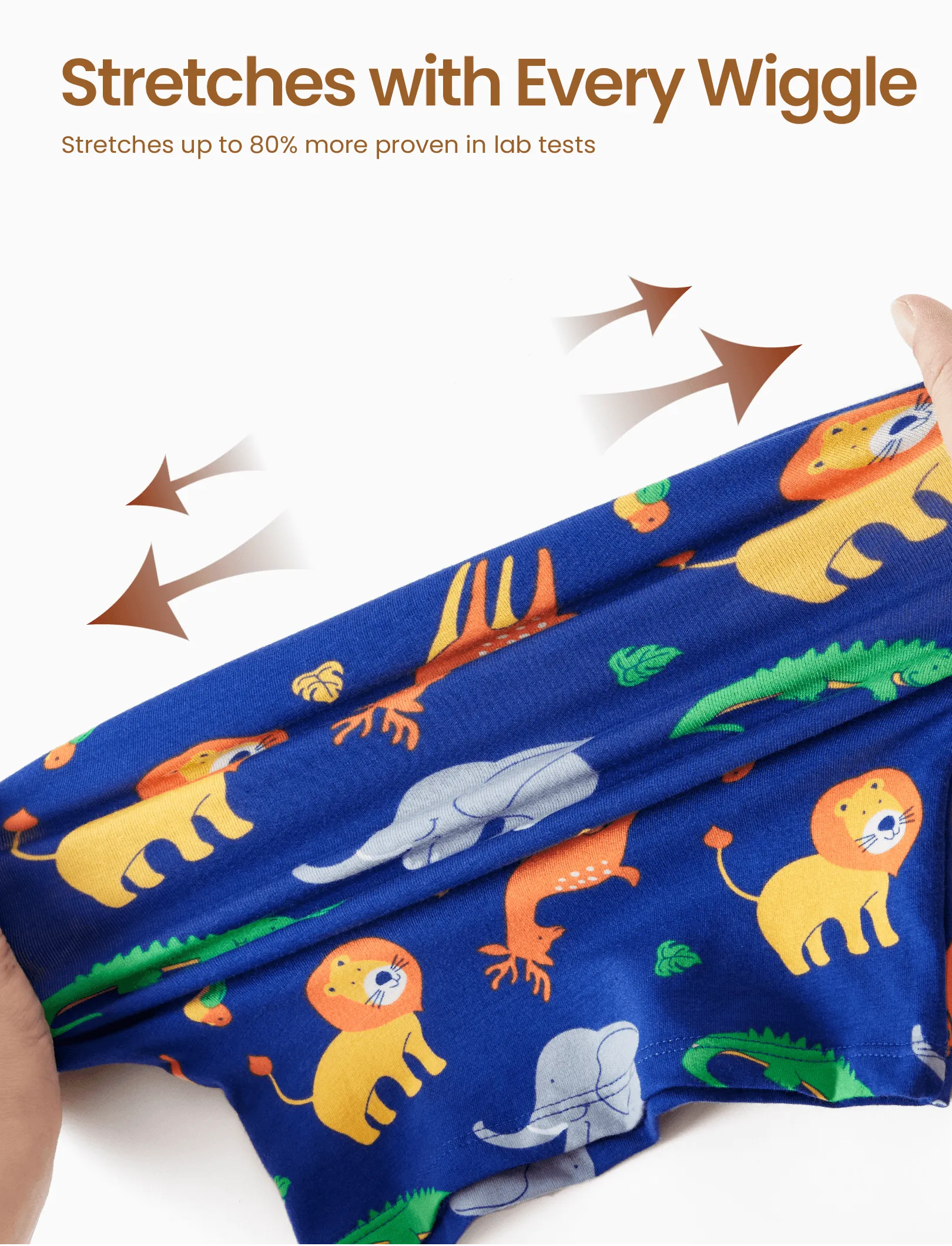 Toddler / Kids 4-piece Organic Cotton Pajamas 4-in 1 PJ Snug fit Pjs for Girls / Boys Grey - Image 6