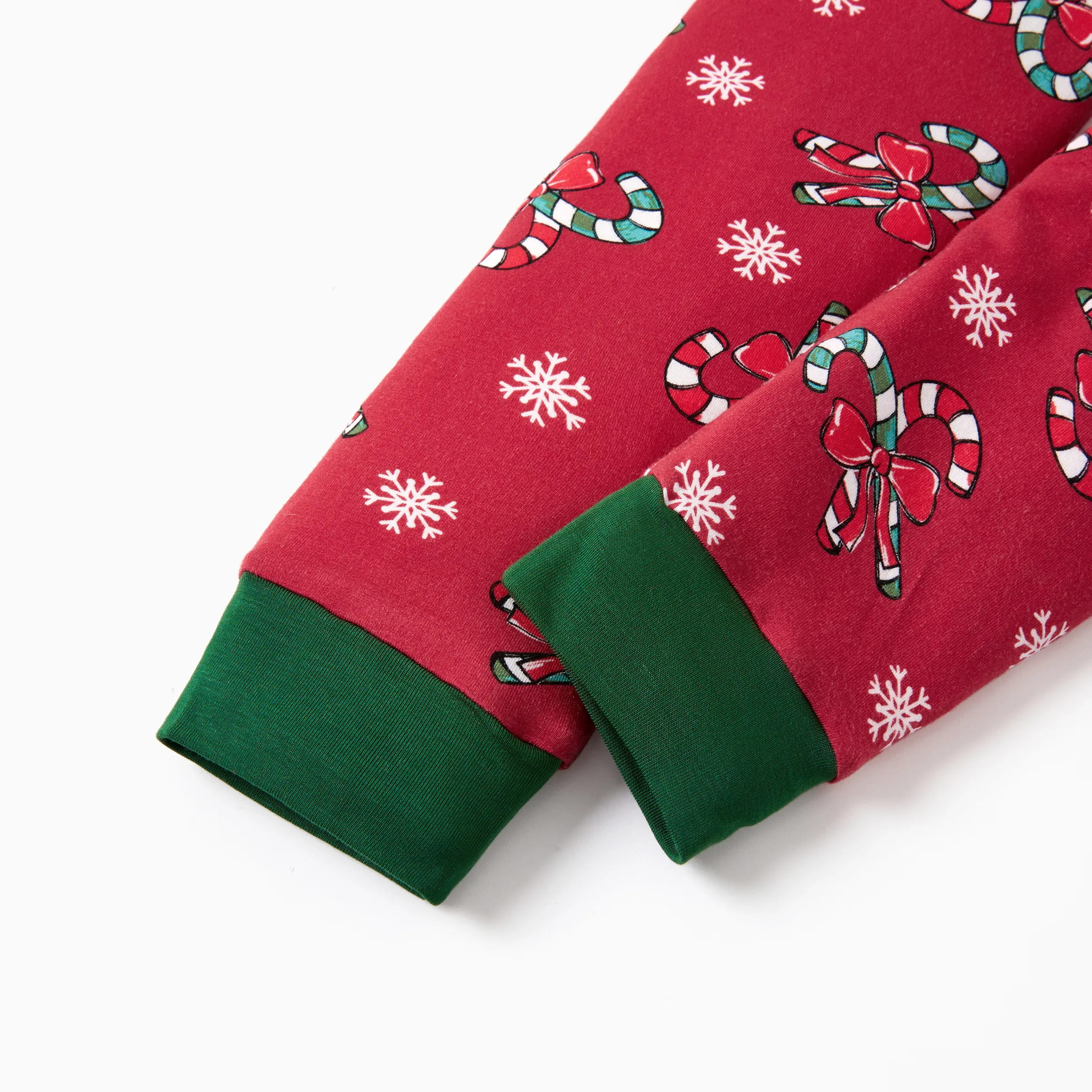 Toddler / Kids Christmas / Halloween Pajamas 3-Piece Bamboo Pajama Set 2-in-1 Look for 4 Seasons (Snug-Fitting) Green - Image 9