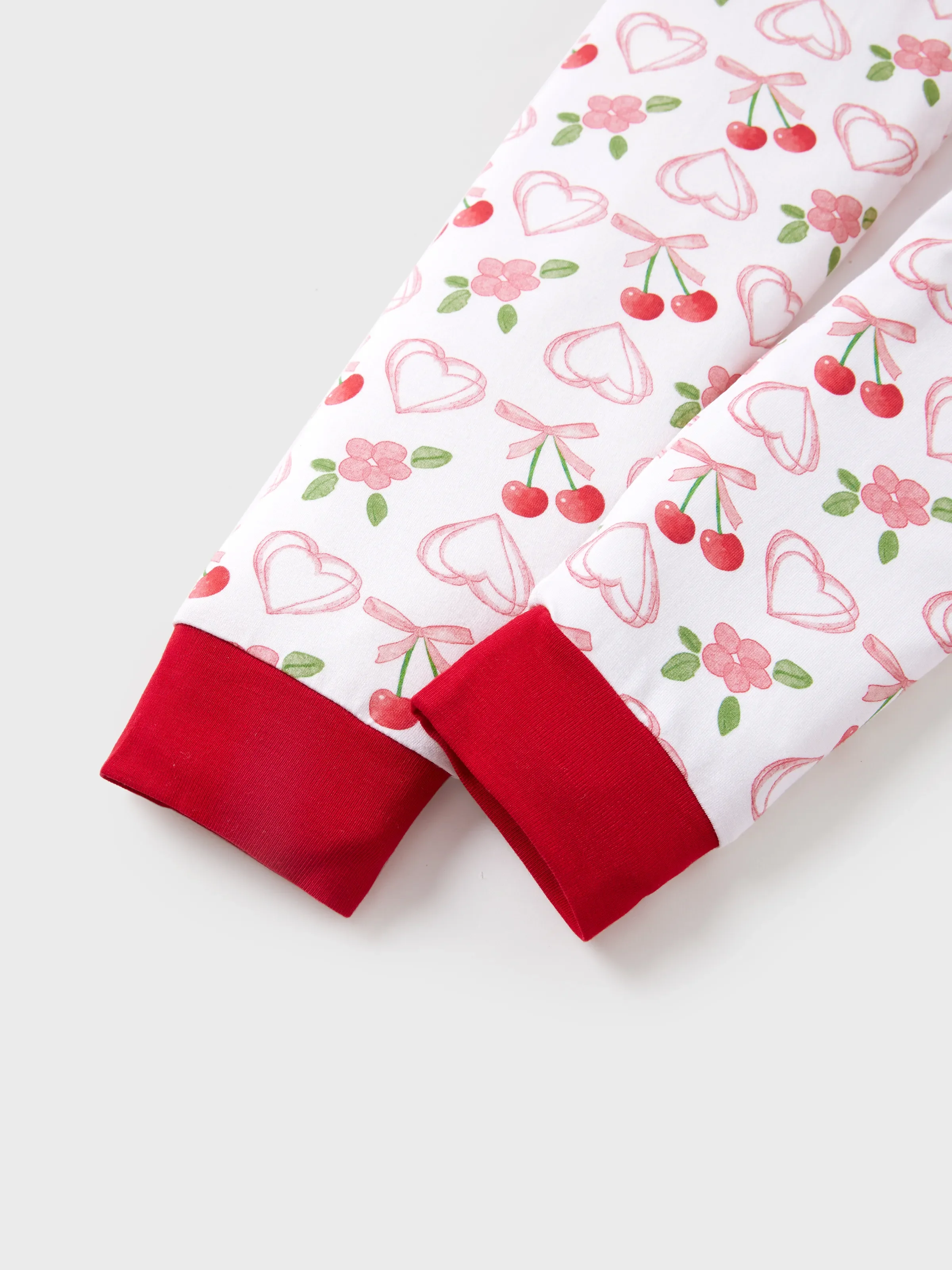 Toddler / Kids Christmas / Halloween Pajamas 3-Piece Bamboo Pajama Set 2-in-1 Look for 4 Seasons (Snug-Fitting) Red - Image 10