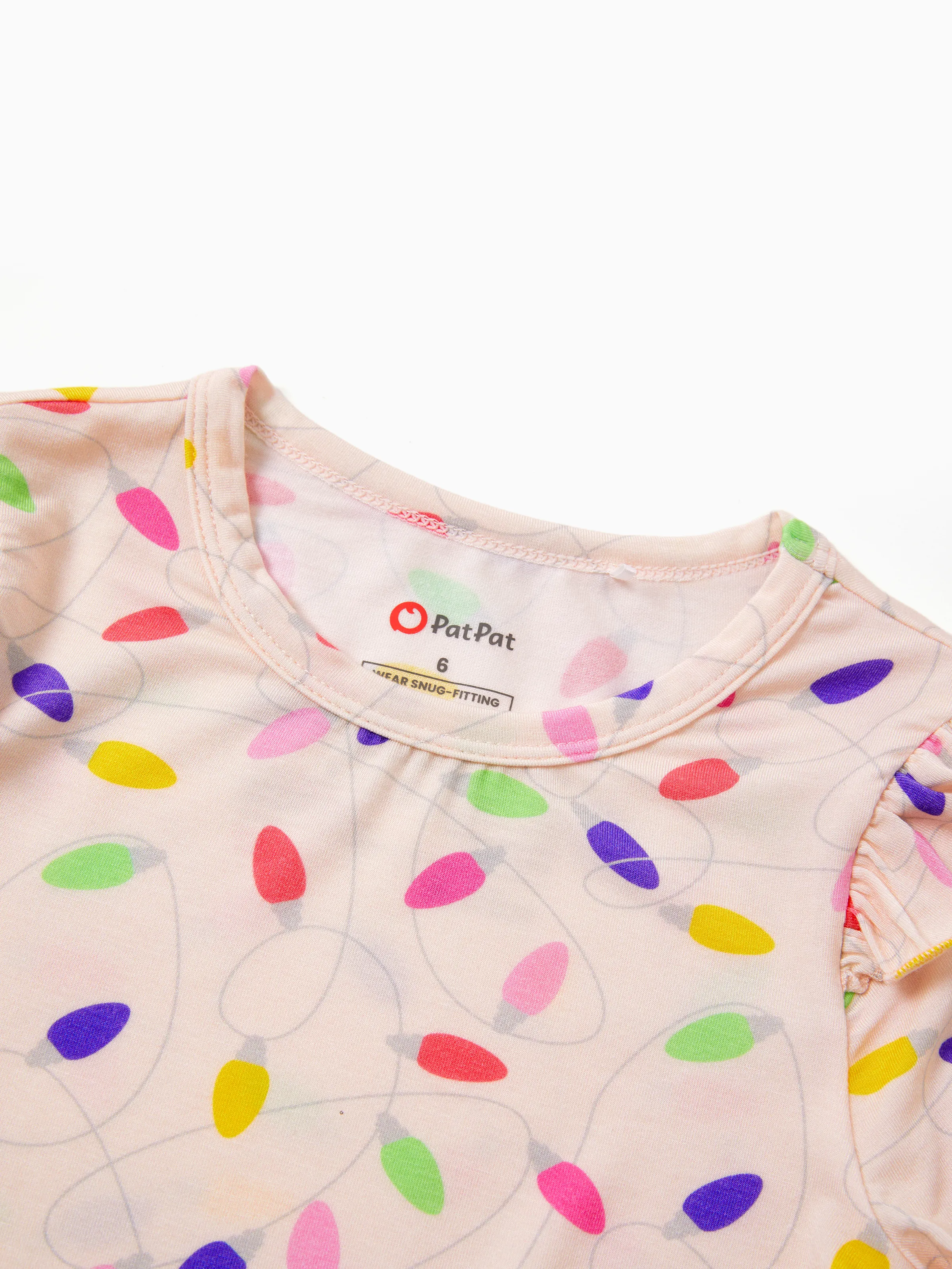 Toddler / Kids Halloween Pajamas With Childlike Print (1-Piece Snug-Fitting ) Multi-color - Image 2