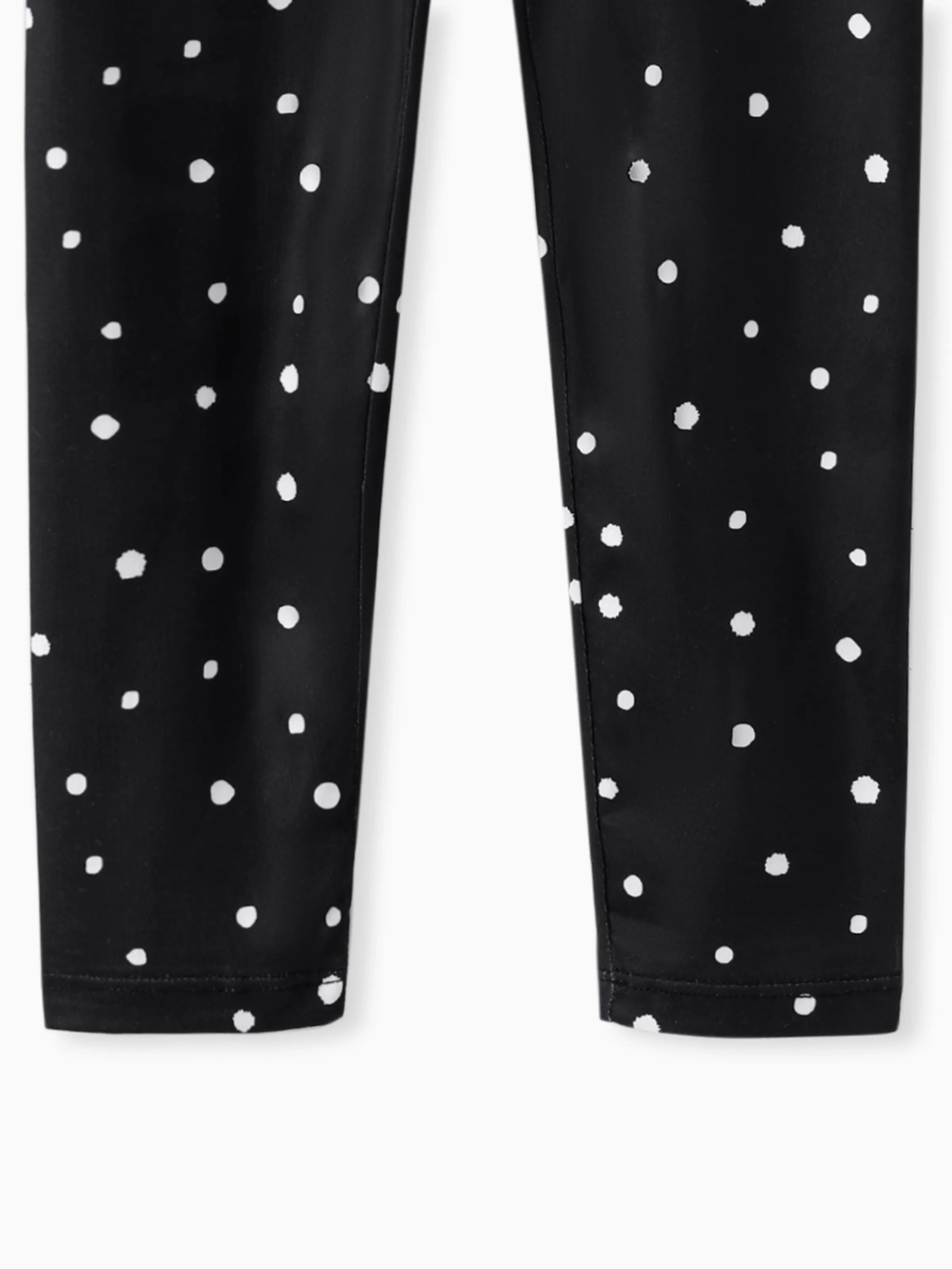 Toddler/Kid Girl Elasticized Leggings Black - Image 3