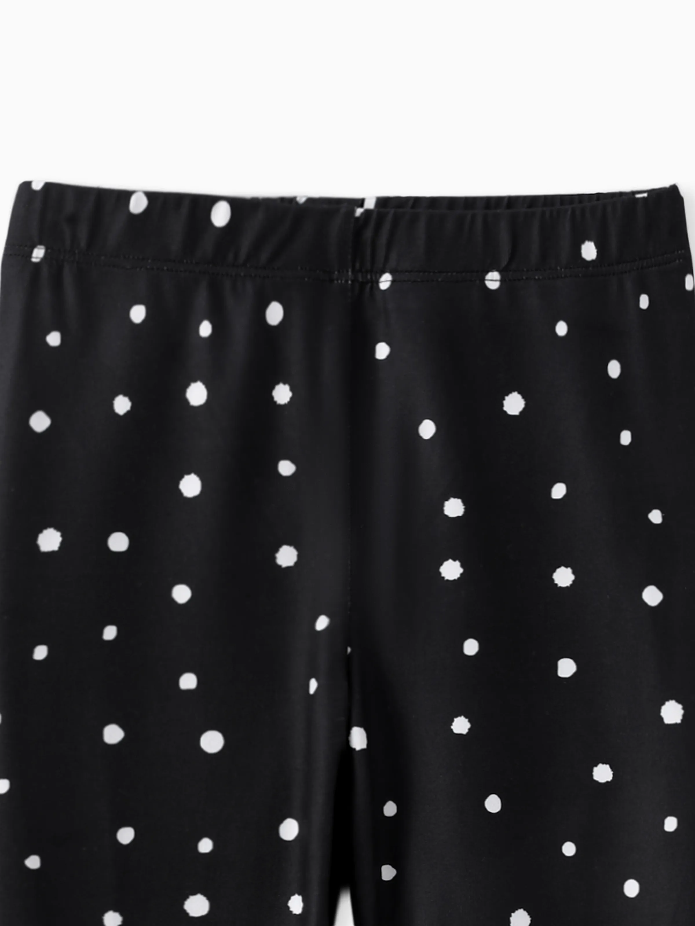 Toddler/Kid Girl Elasticized Leggings Black - Image 4