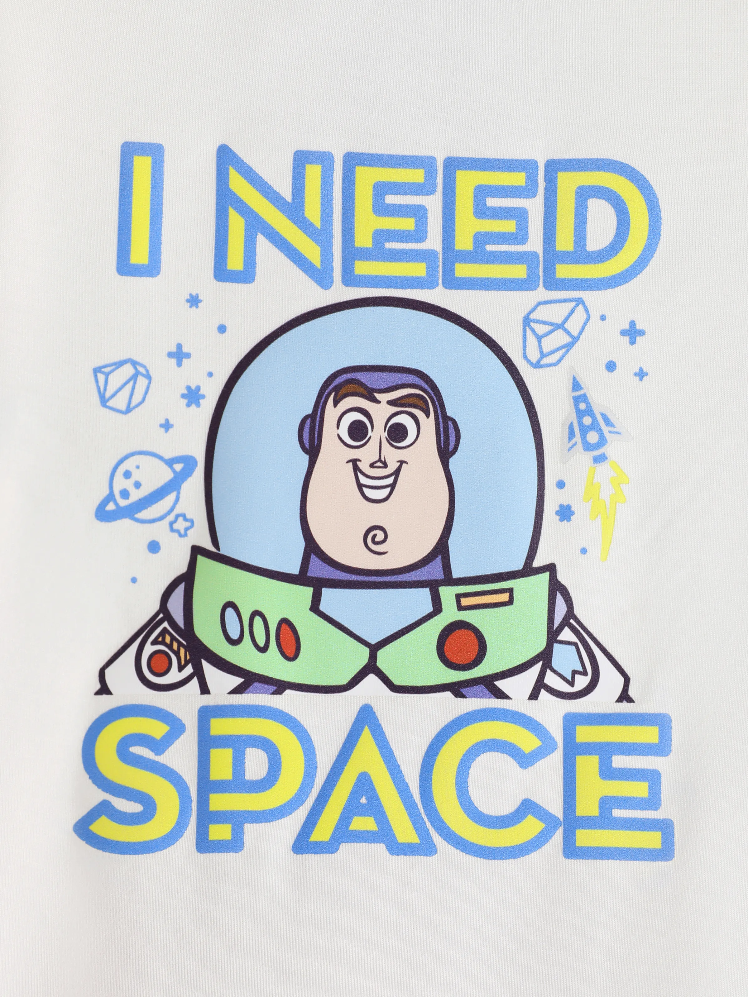 Toy Story Bamboo Baby Boy Buzz Lightyear Printed  Bodysuit  Color block - Image 10