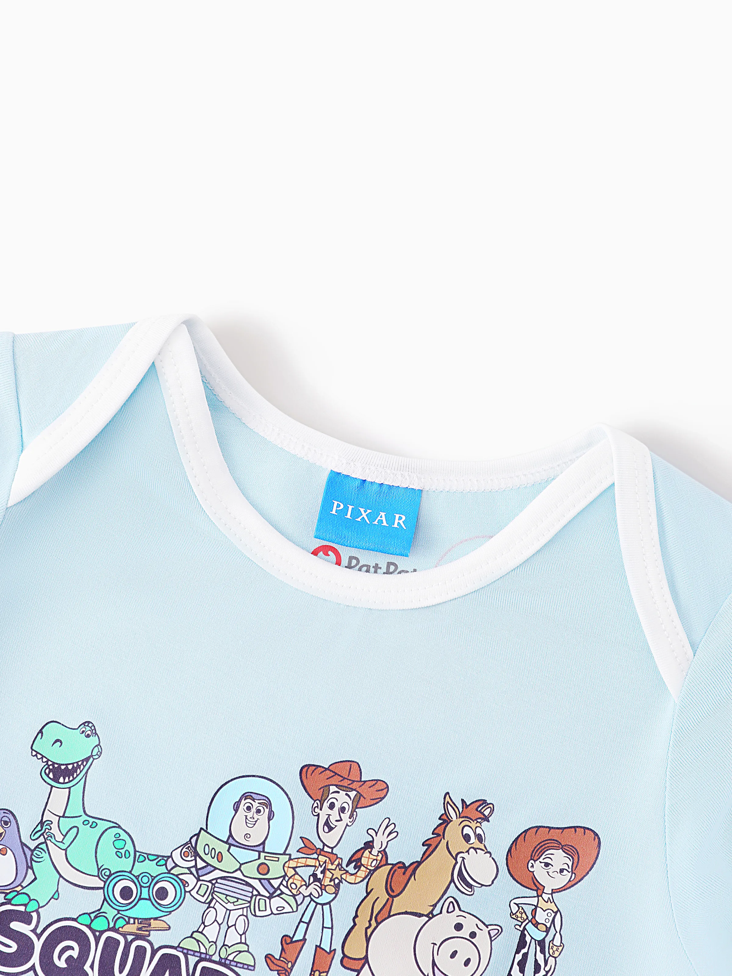 Toy Story Bamboo Baby Boy Buzz Lightyear Printed  Bodysuit  Color block - Image 18