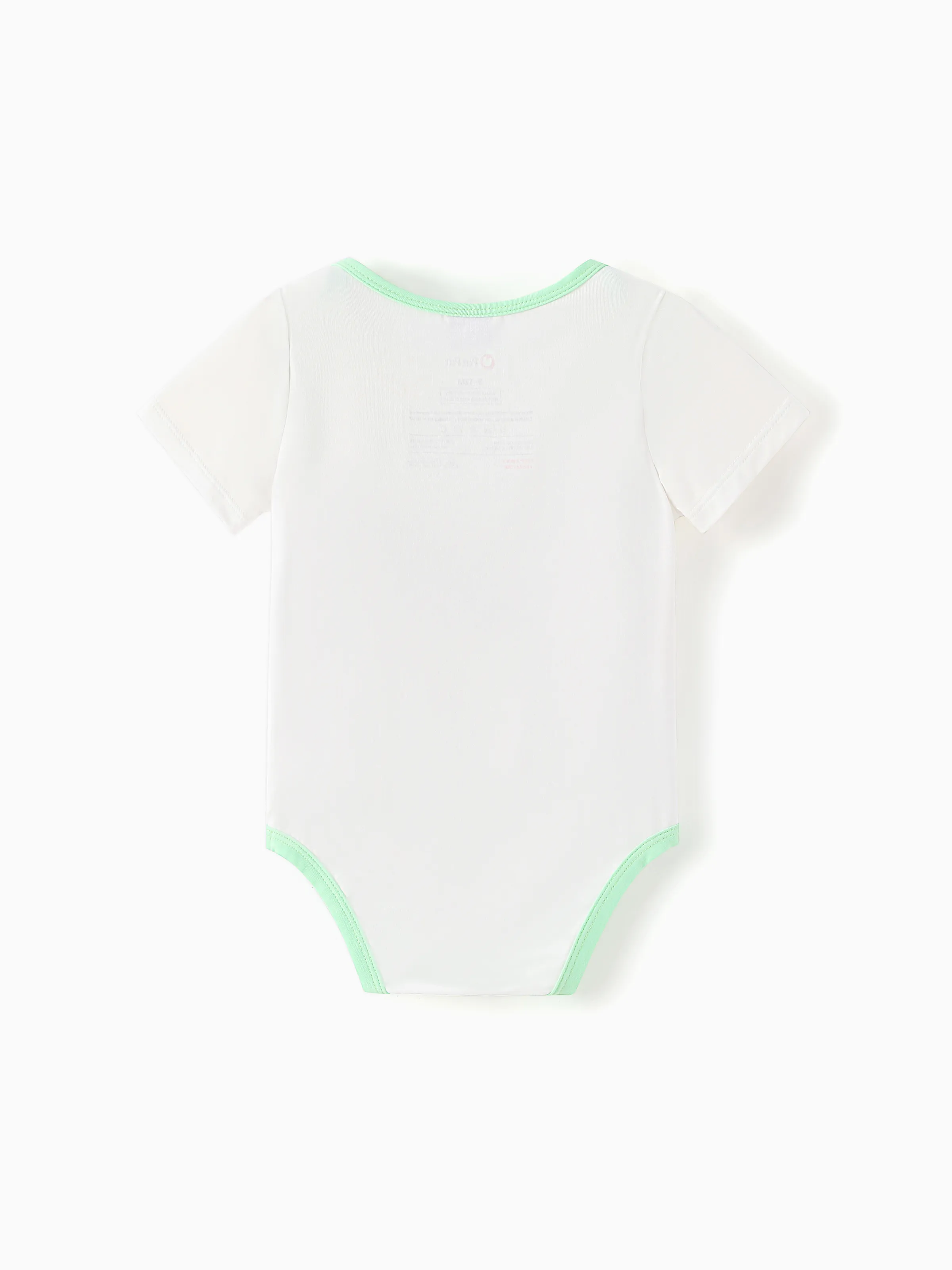 Toy Story Bamboo Baby Boy Buzz Lightyear Printed  Bodysuit  Color block - Image 9